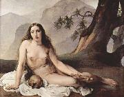 Francesco Hayez The Penitent Mary Magdalene oil painting reproduction
